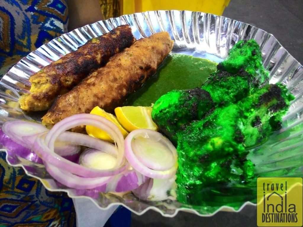 Seekh Kabab and Chicken Tikka