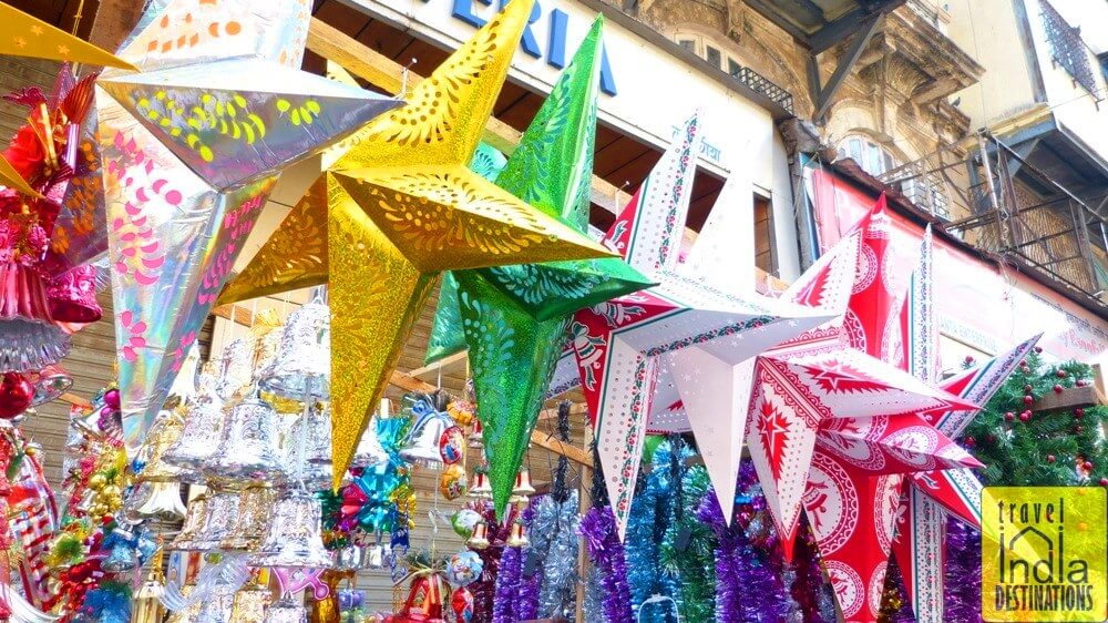 Stars for Christmas Shopping in Mumbai