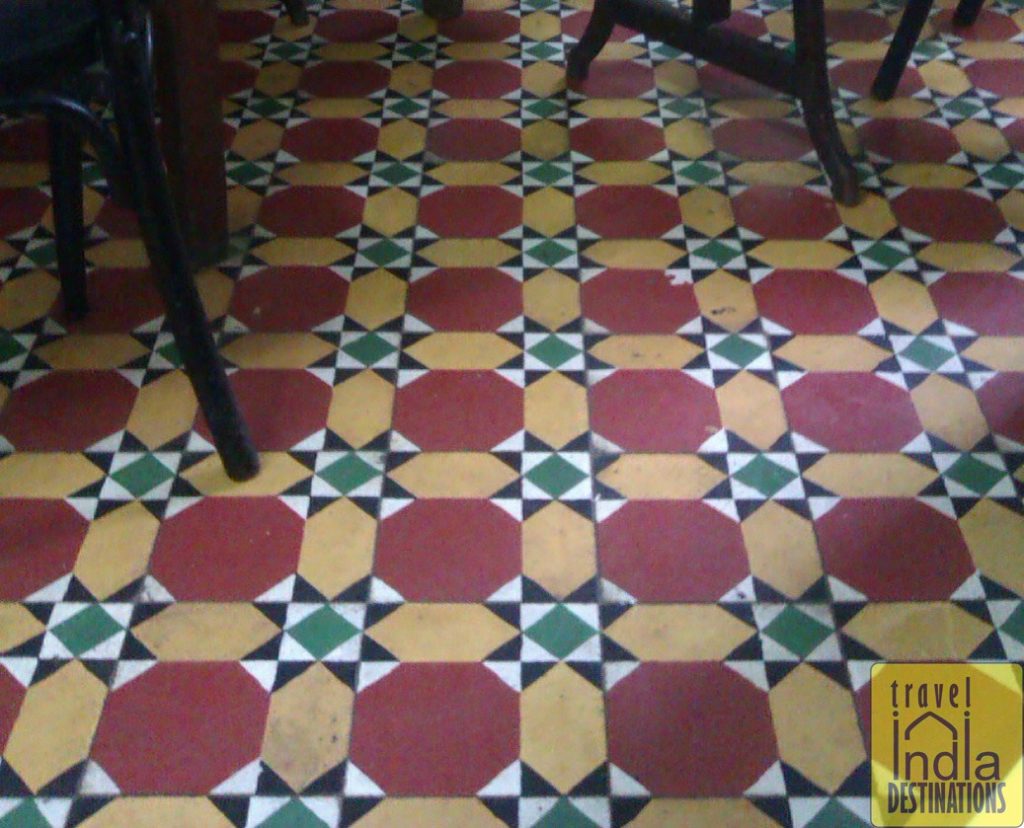 B Merwan Irani Cafe Floor Tiles