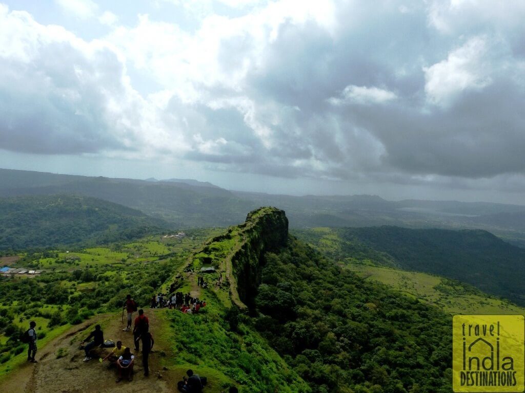 The Scorpion Tail at Lohagad Fort