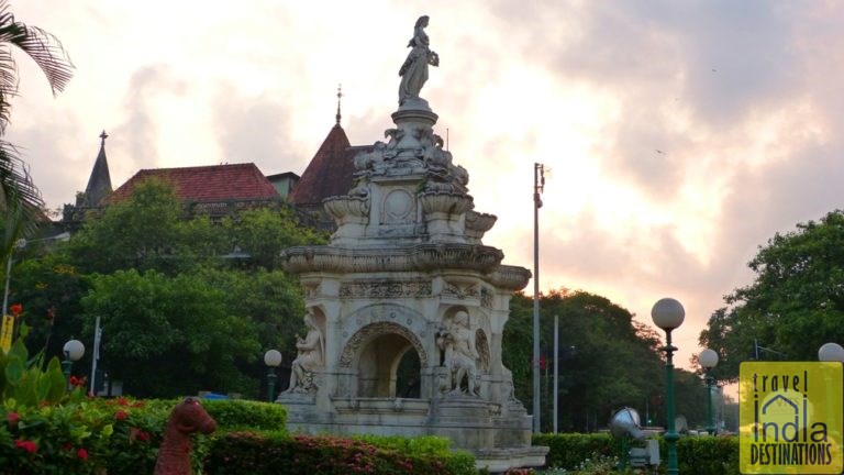 Flora Fountain Fort at Sunset