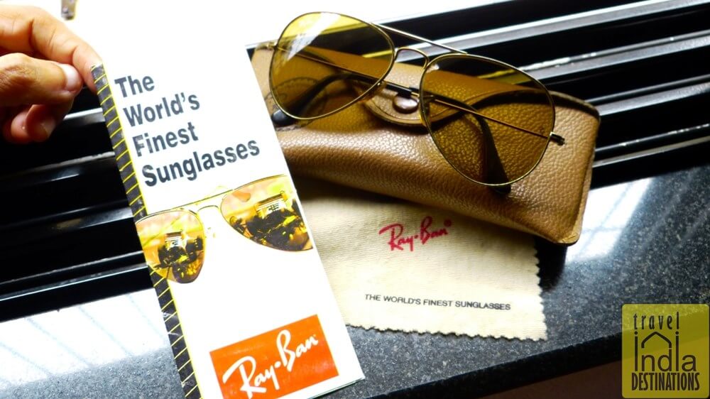 Ray-Ban with Warranty Card