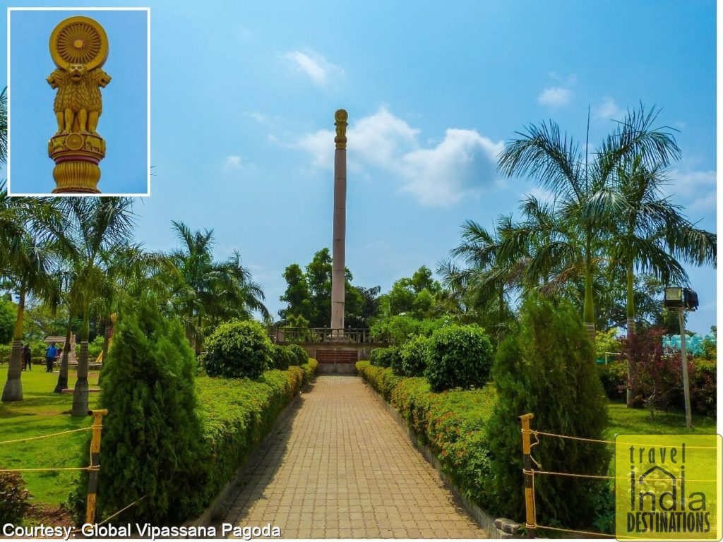 Global Pagoda Ashoka Pillar