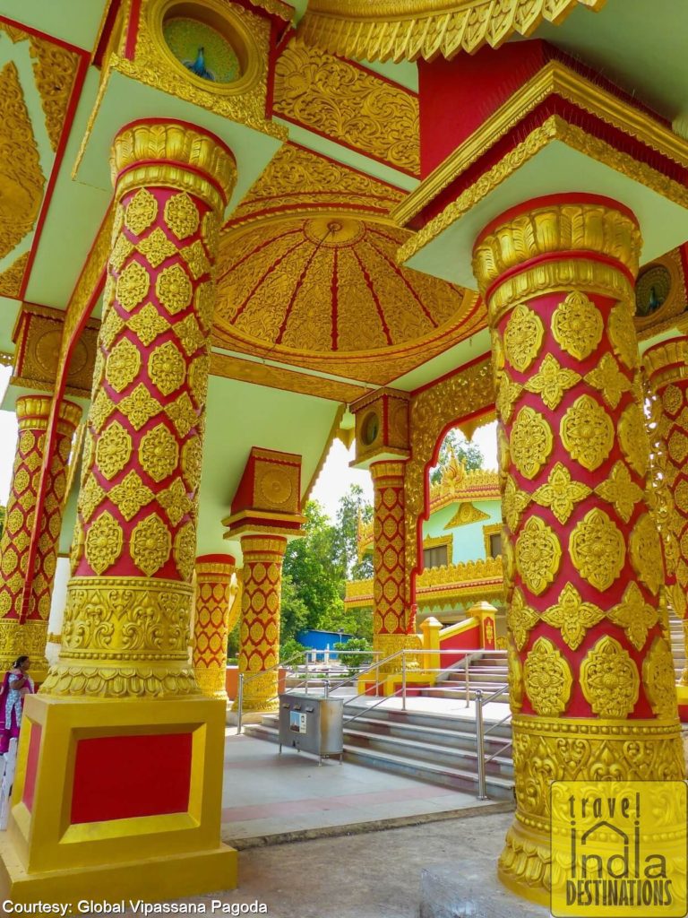 Myanmar Gate Pillars