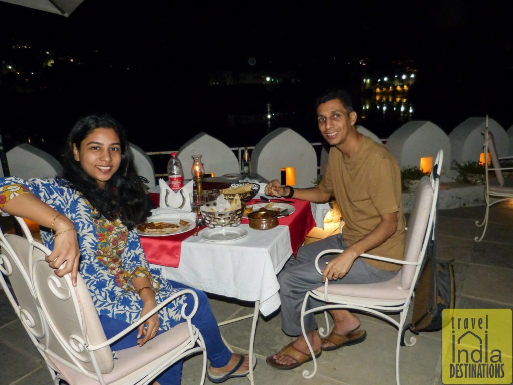 Lakeside Fine Dining at Udaipur