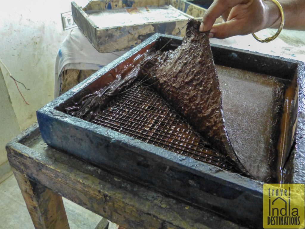 Steel mesh used in dabu printing process