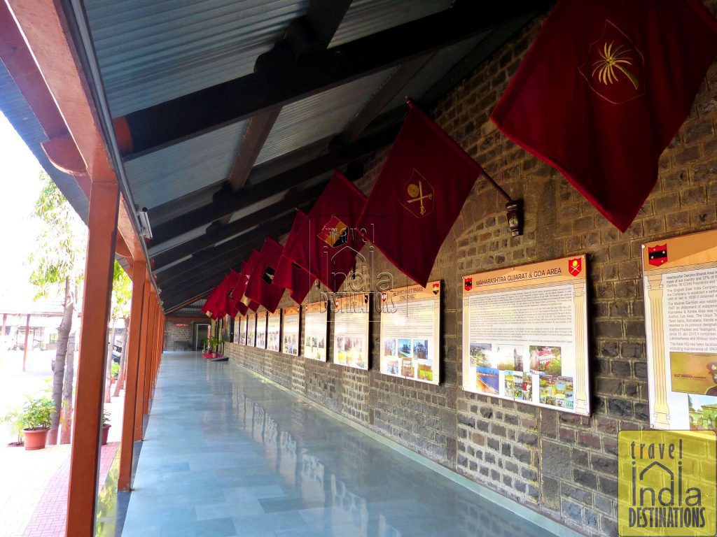 Brigade Flags at Southern Command Museum