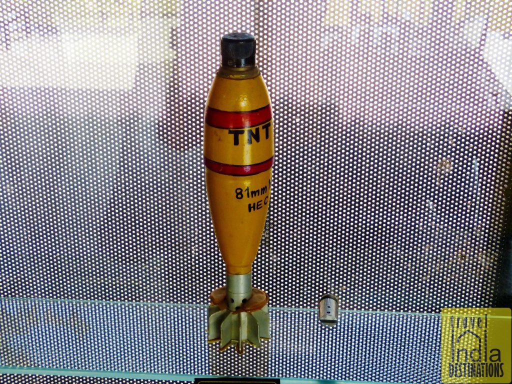 A TNT Mortar Round at Southern Command Museum