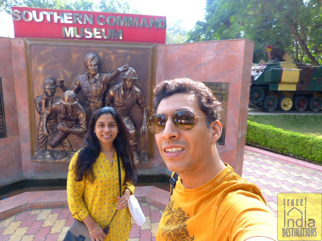 Selfie at Southern Command Museum