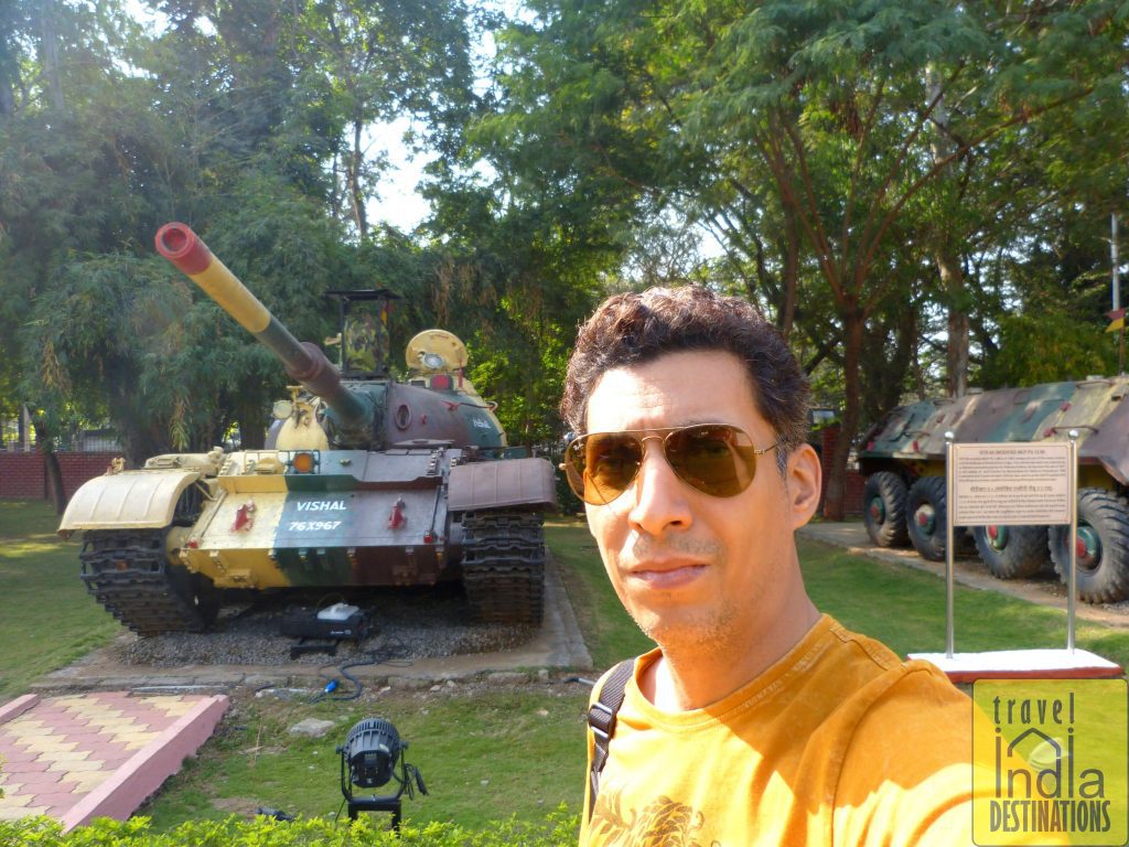 Sharukh with T55 at Southern Command Museum