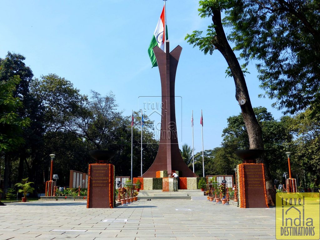 Front View of National War Memorial