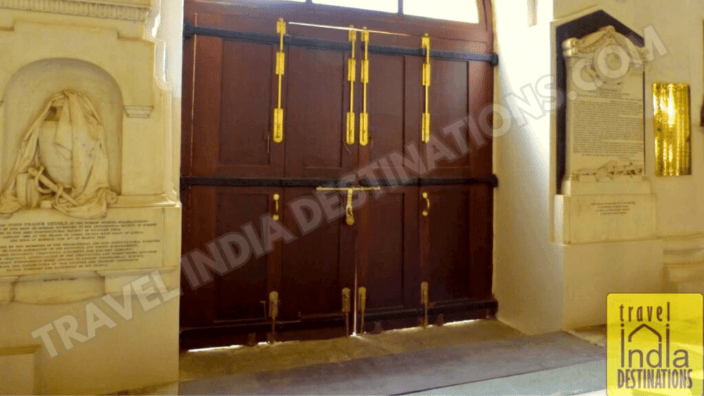 Side Doors of Saint Thomas Cathedral in Mumbai