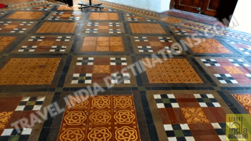 Minton floor tiles at St. Thomas Cathedral