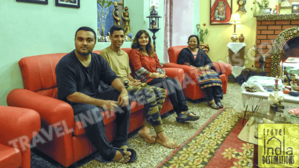 Our host family in Udaipur