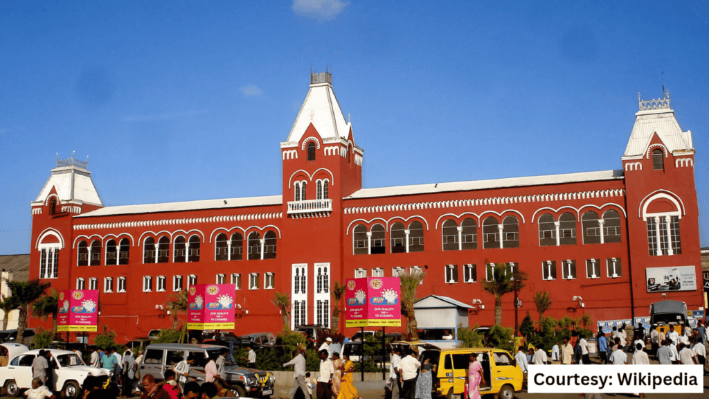 Chennai Central railway station building