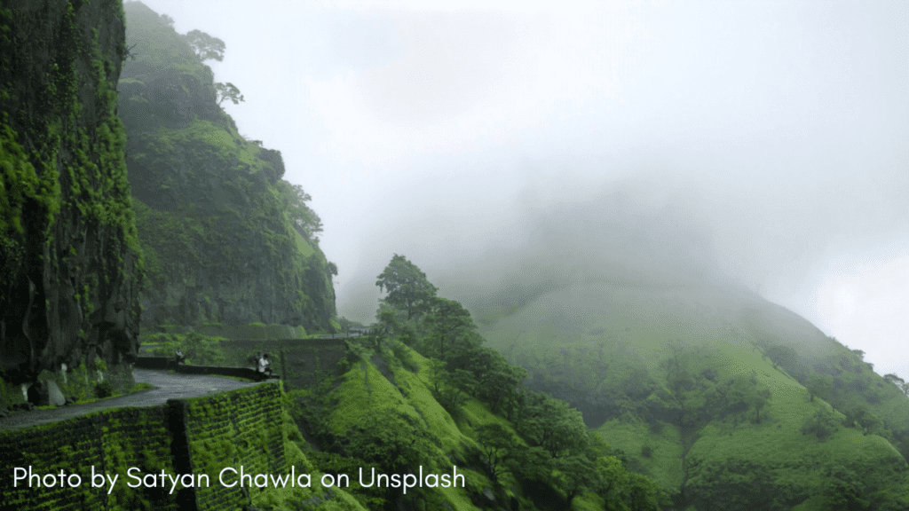 A view of Varandha Ghat near Bhambhatmal