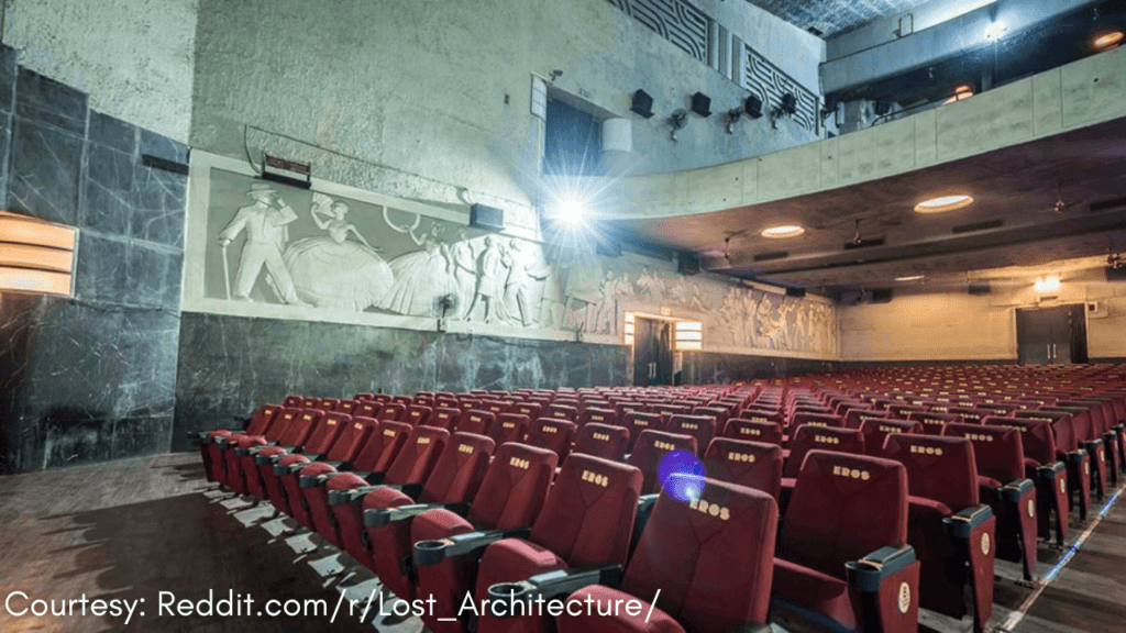 Eros Cinema Mumbai before renovations