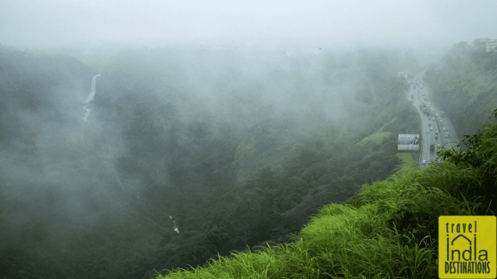 A misty view of Bhor Ghat one of the popular ghats in maharashtra