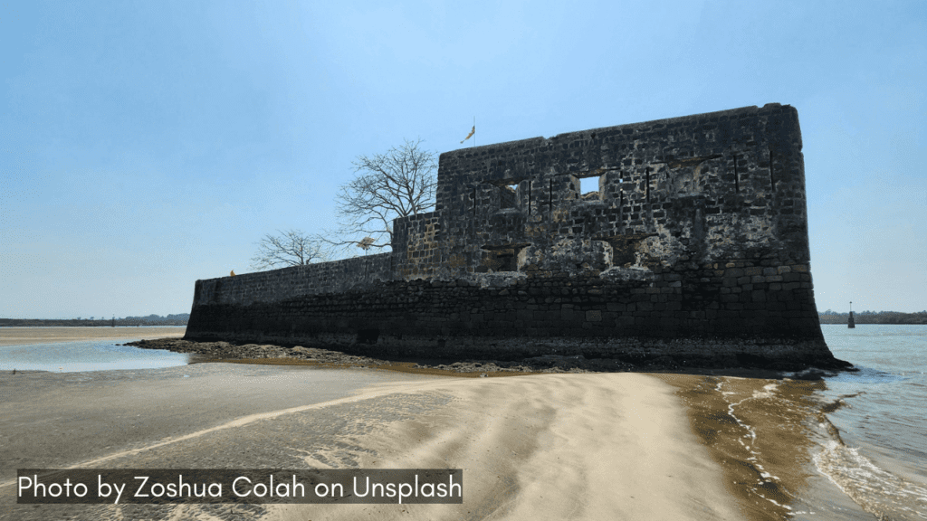 the ruins of kelve fort one of the important coastal Maharashtra forts