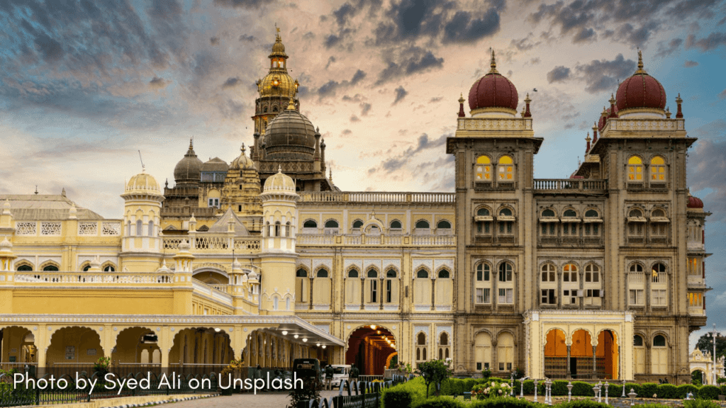 Mysore Palace in Mysore