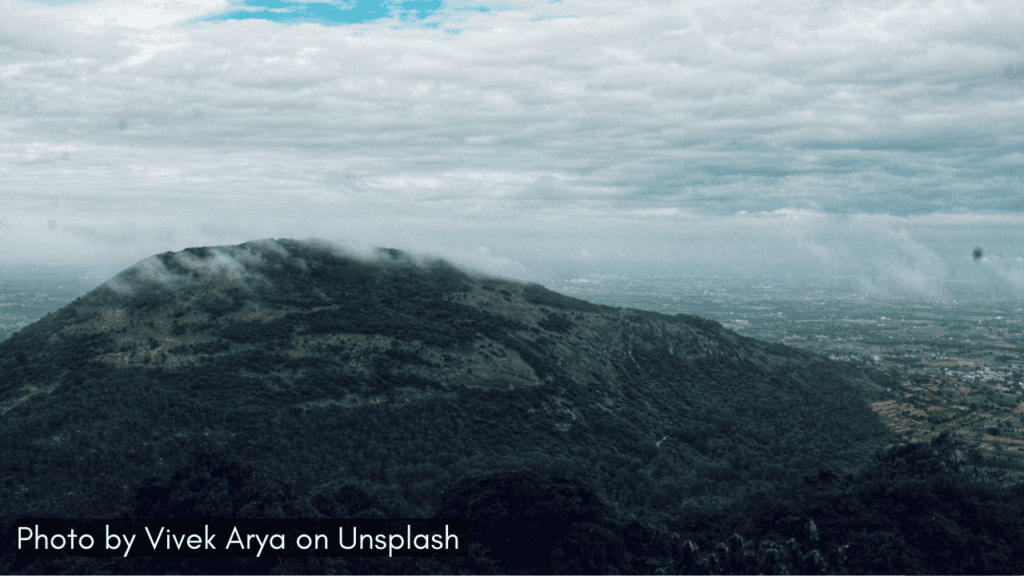 Nandi Hills one of the best monsoon places in Karnataka near Bengaluru