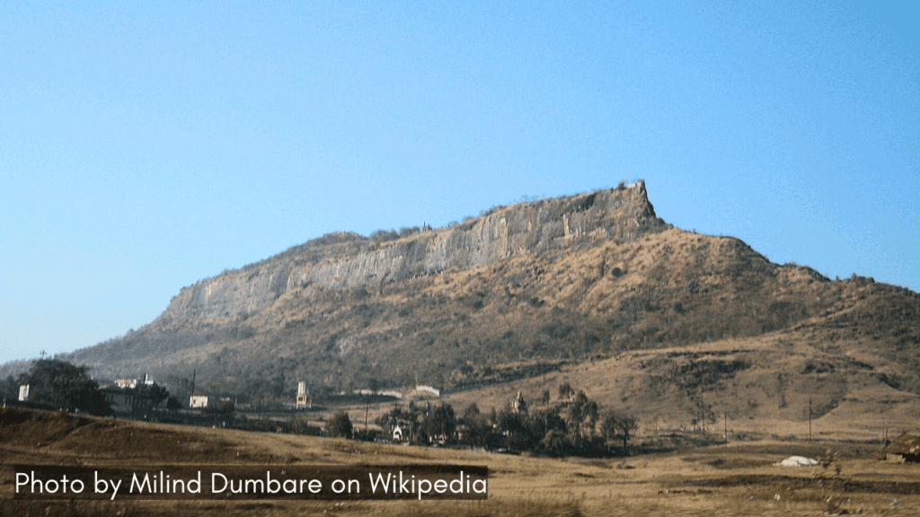 A view of Shivneri one of the important Maharashtra forts