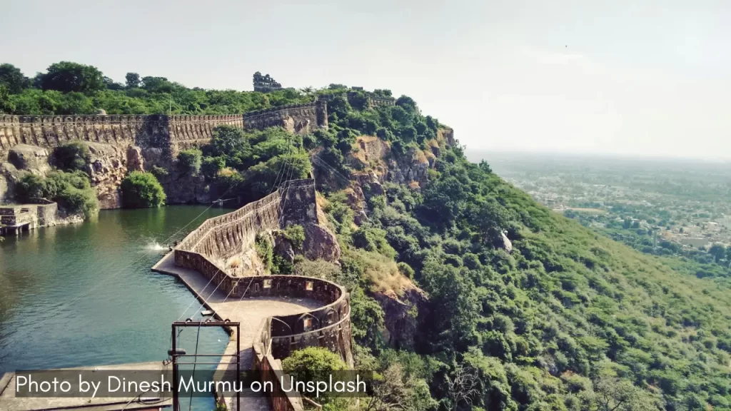 chittorgarh fort remains one of the places to visit in rajasthan in august