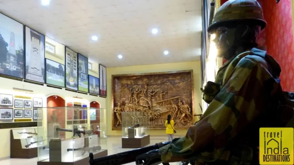 the main exhibit hall of southern command museum