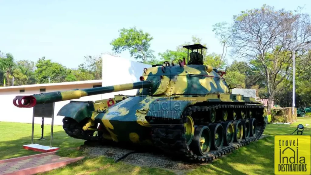 m48 patton tank on display at southern command museum