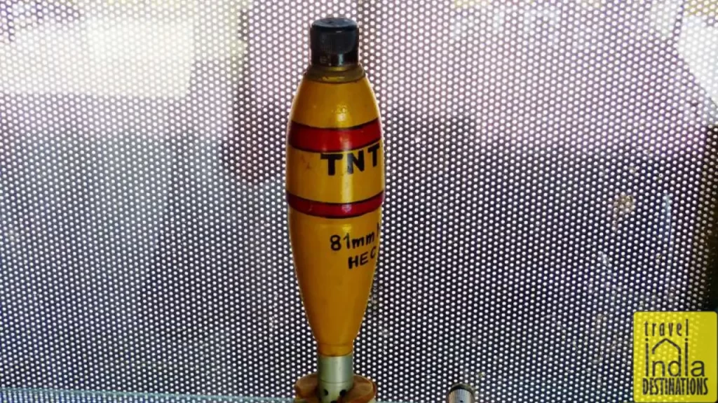 tnt mortar in the munition gallery