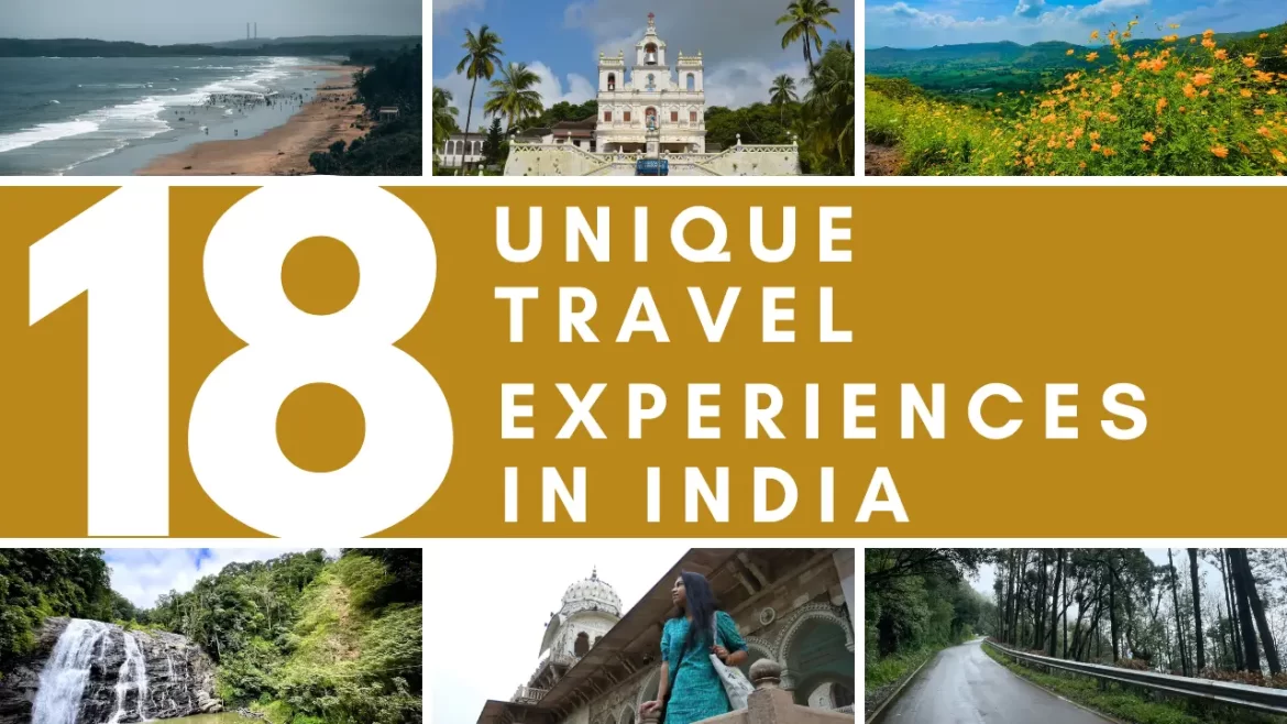 unique travel experiences in india