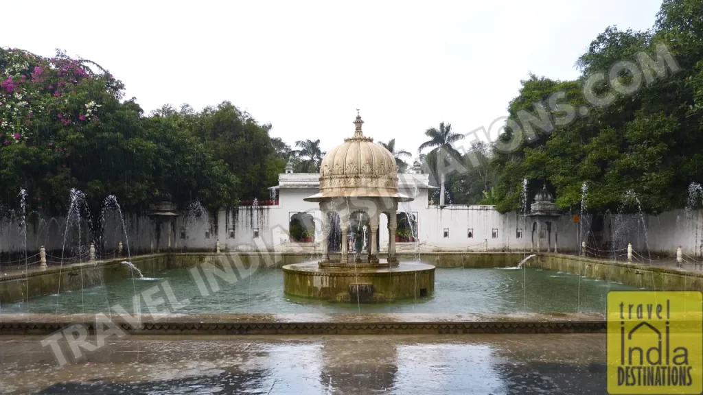 the main pool at udaipur garden