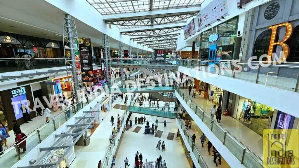 the bright interiors of oberoi mall goregaon make it one of the best shopping malls in mumbai