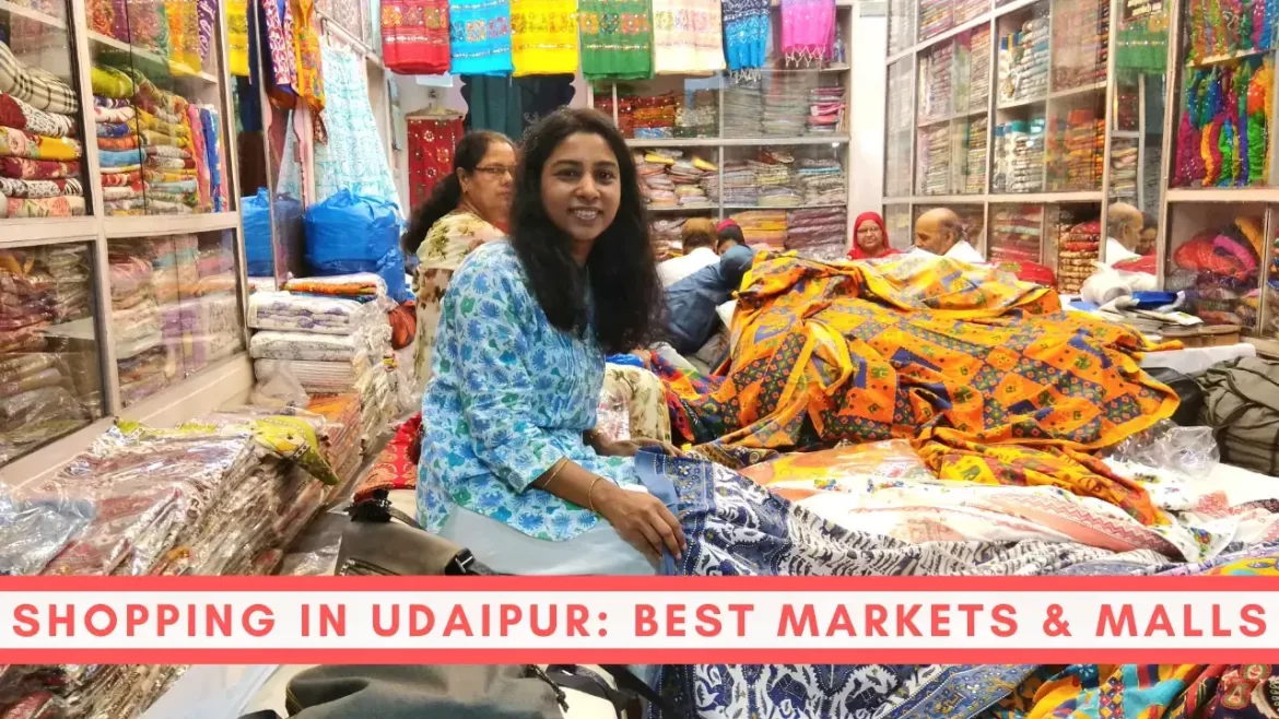 shopping in udaipur best markets and malls