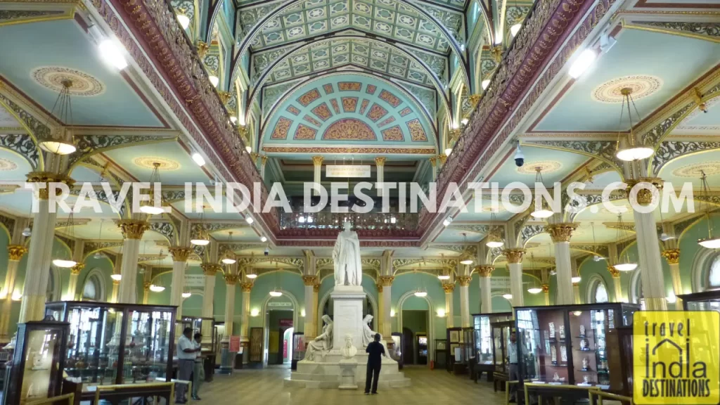 the victorian interiors of dr bhau daji lad museum in mumbai is a great place to hangout in mumbai