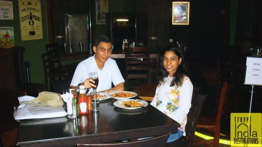 sarah and sharukh enjoying lunch at british brewing company one of the best places to hangout in mumbai