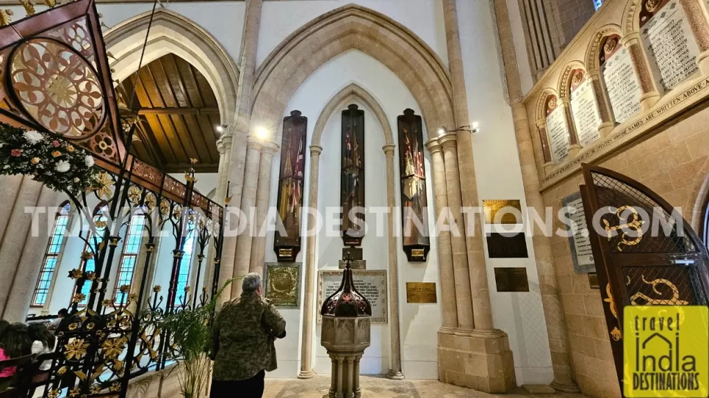 regiment flags carried in afghan wars now displaying in afghan church