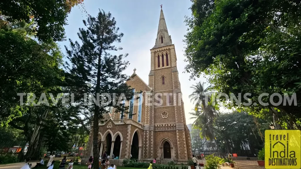 the newly renovated afghan church in mumbai