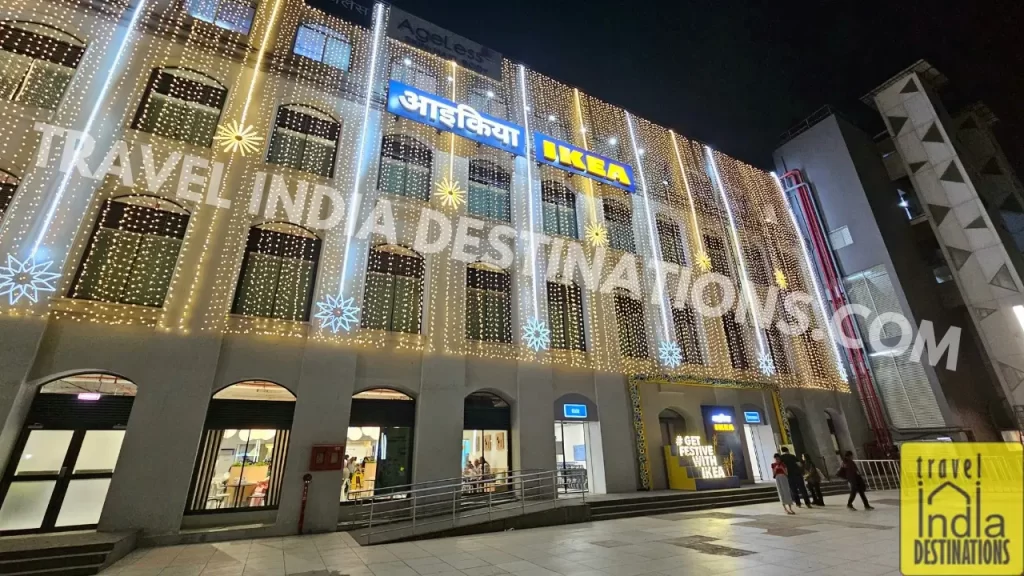 ikea building in worli mumbai is one of the best places for shopping in mumbai for diwali, christmas and other festivities.