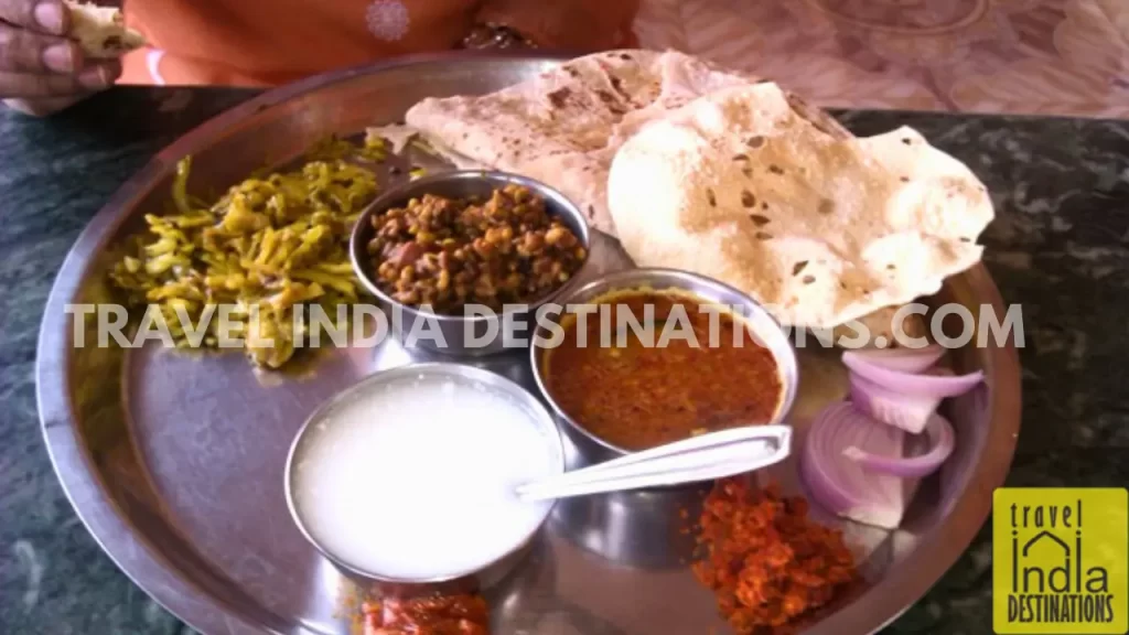 maharashtrian thali in mahabaleshwar restaurant