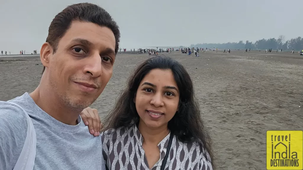 sarah and sharukh at suruchi beach vasai one of the best beaches in india for couples