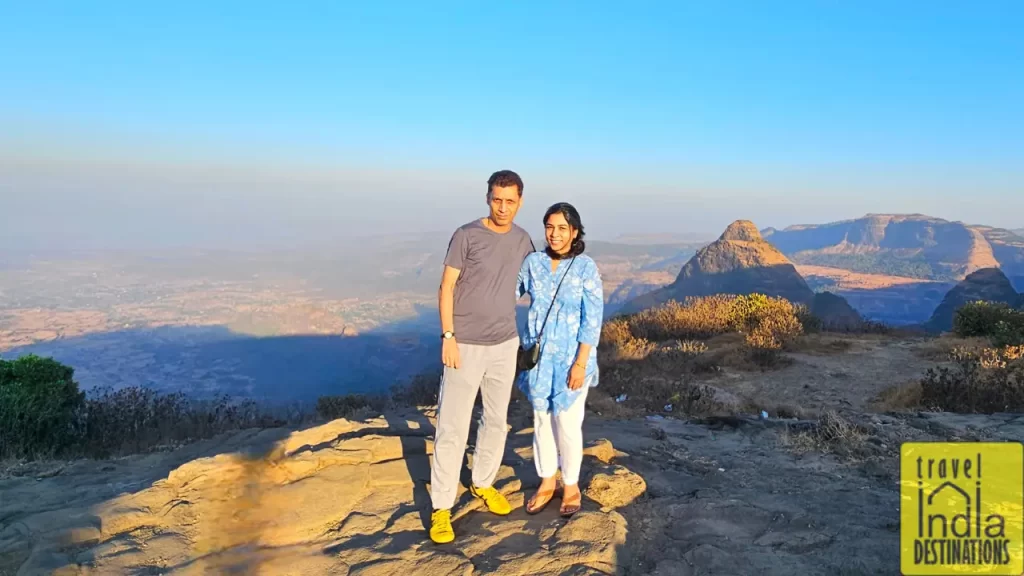 Sharukh and Sarah at Tiger Point Lonavala one summer morning
