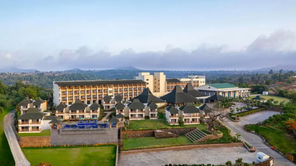An overview of Radisson Resort Hatgad Saputara showcasing various facilities and amenities.