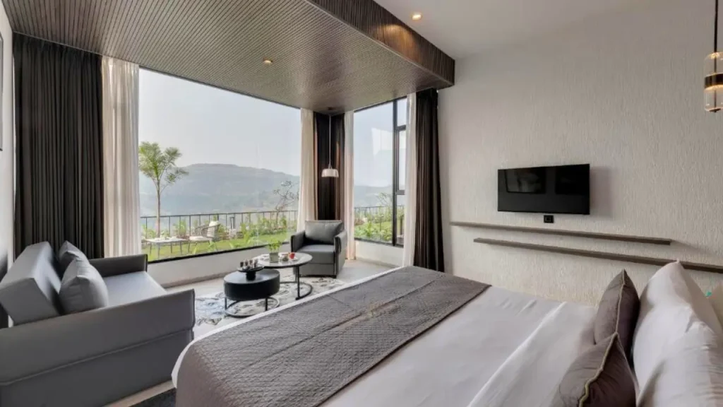 A shot of Classic Room at The Fern Heaven on the Hill Saputara Hatgad resort.