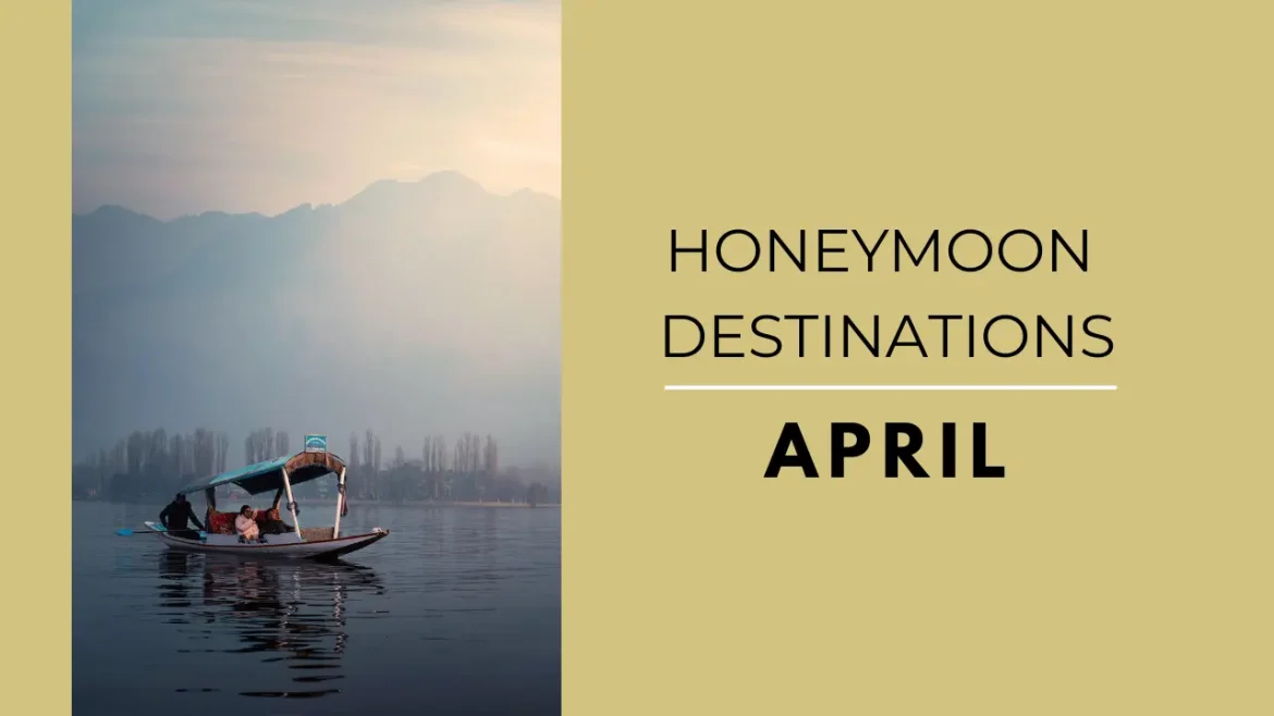 A shot of couple enjoy private time in a shikara in Dal Lake in Srinagar, Jammu and Kashmir.