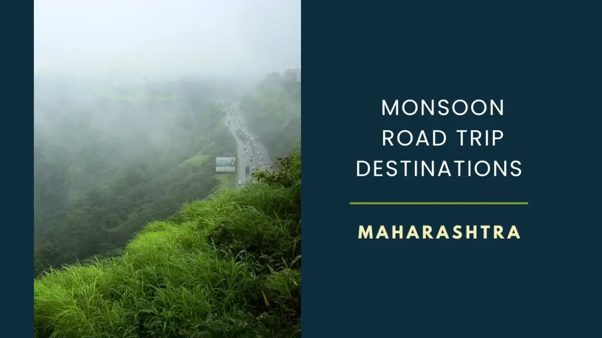 A picture of Khandala Ghat from Rajmachi Gardens one of the best monsoon road trip destinations in Maharashtra