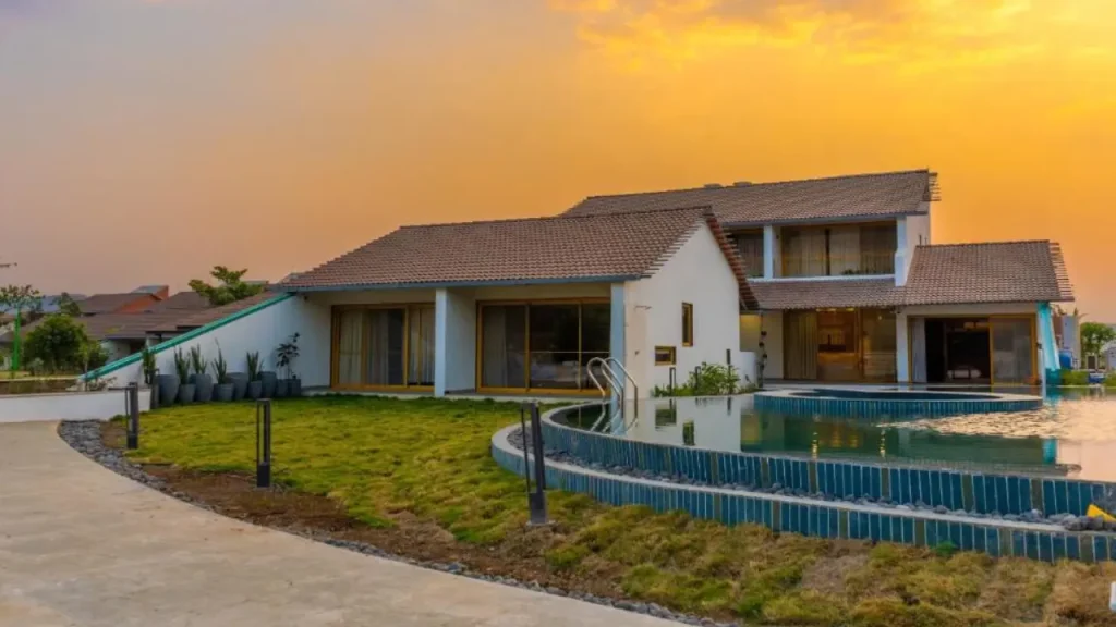 Exteriors of Family Suite at Touchwood Bliss Resort, one of the best nature retreats in Igatpuri.