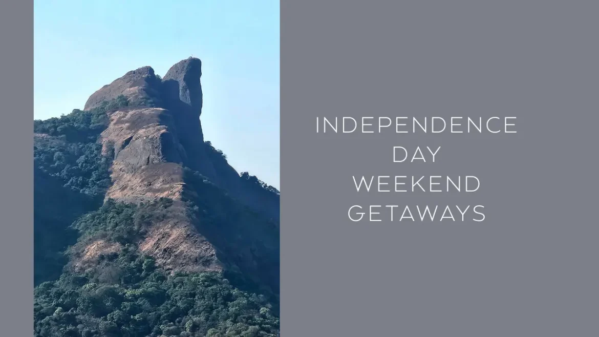 A shot of Duke Nose in Lonavala, one of the best weekend getaways in India for Independence Day holidays.