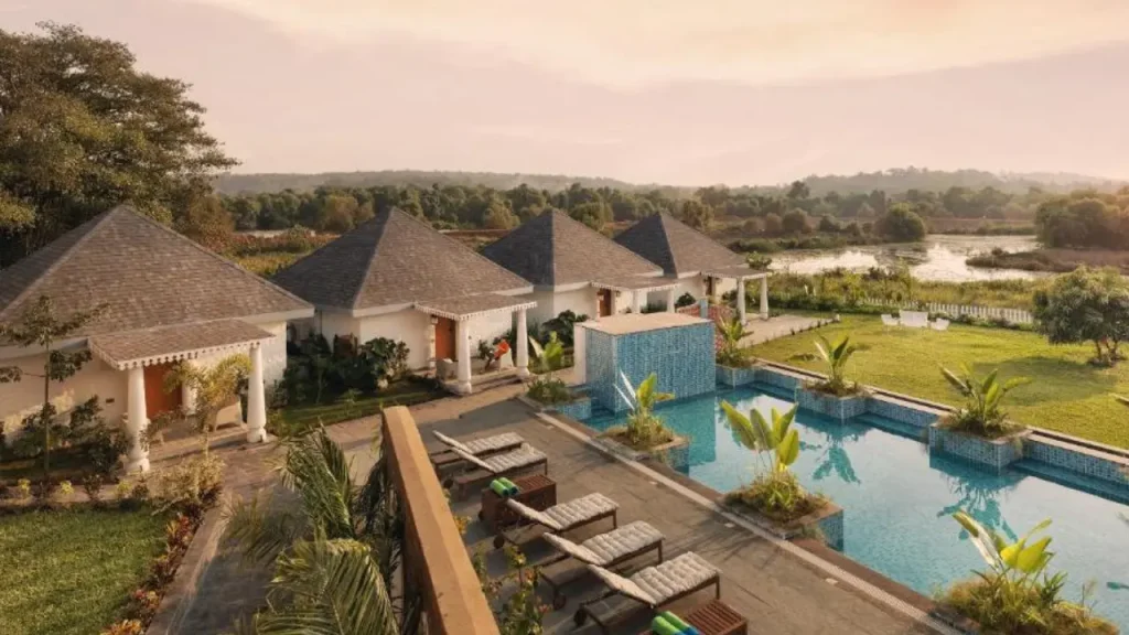 Calm surroundings of Storii by ITC Hotels Moira Riviera, one of the best hotels for couples in North Goa.