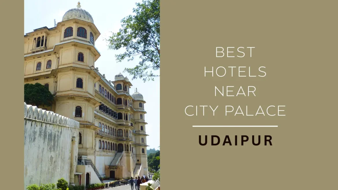 A shot of Taj Fateh Prakash Palace hotel within the City Palace complex in Udaipur.